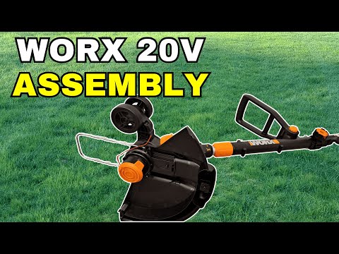 How to Assemble Worx String Trimmer