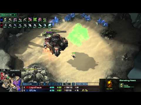 Taeja vs Life - TvZ - Akilon Wastes - Starcraft 2 Heart of the Swarm commentary