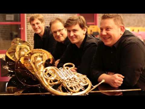 Robert Schumann Hornquartett - Constantin Homilius Hornquartett 1. Alla Marcia