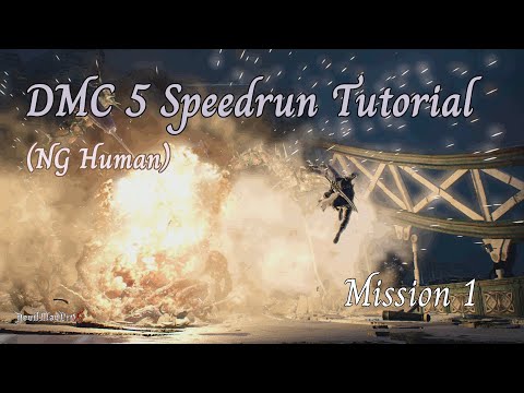 DMC5 Speedrun Tutorial - Mission 1