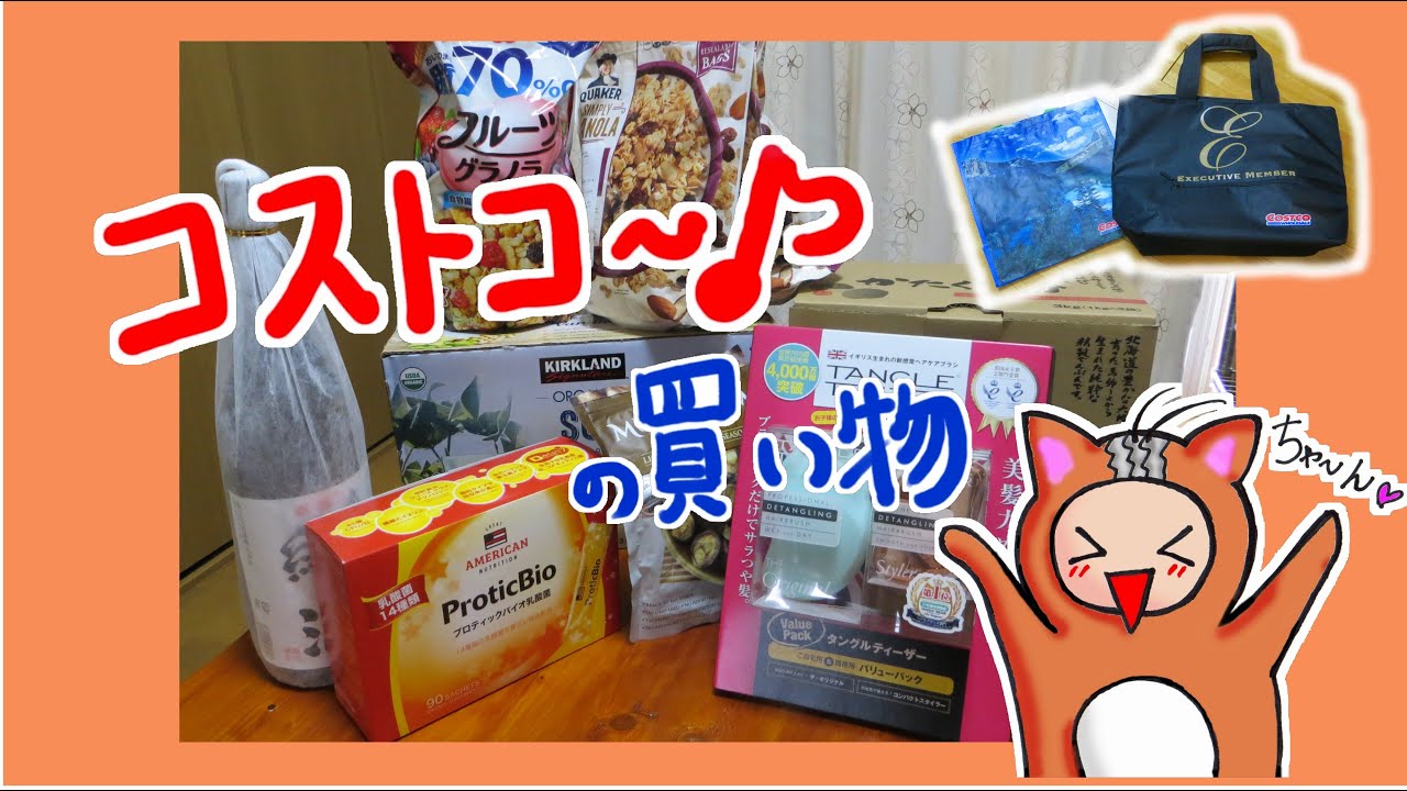 9月分 コストコの買い物です♪増税前にタイヤを買いに行ったはずが…
