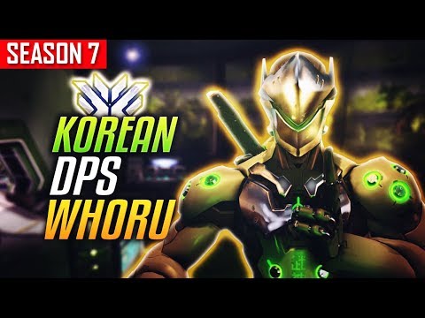 WHORU is a Genji God - KOREAN DPS [S7 TOP 500]