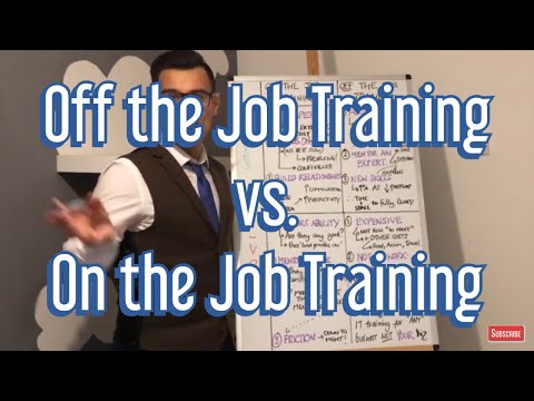 On The Job vs. Off The Job Training