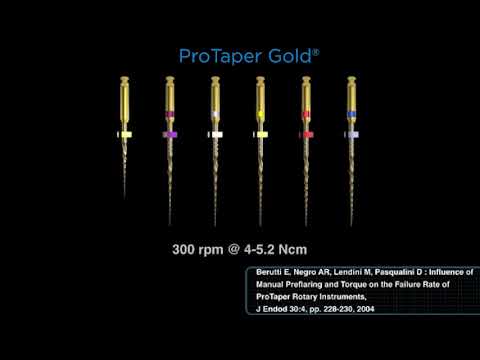 Canal Preparation using Dentsply Protaper NiTi Rotary Files | pinkblue
