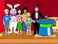 Yo Gabba Gabba Super Martian Robot Girl Funny Bunny Speed Up 2x