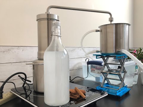 Making Cinnamon Hydrosol and Essential Oil by Steam Distillation with LETIME LT3000