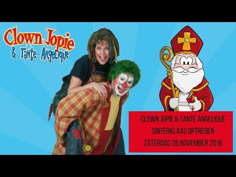 Video van Clown Jopie & Tante Angelique Sinterklaasshow - Inclusief bezoek van Sinterklaas | Clownshow.nl