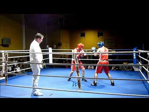 Boxen Meisterschaft-Finale RRW - Igor Tereshchenko vs. Artur Tamojan