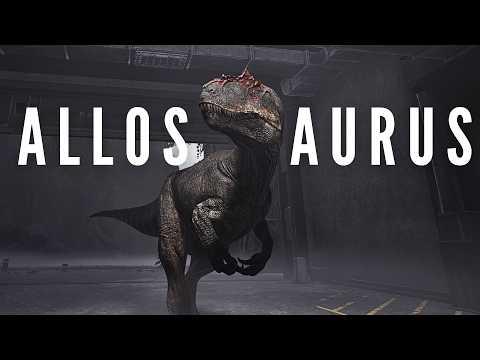 My First Allosaurus Experience in The isle