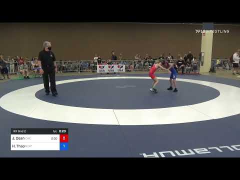 55 Lbs Rr Rnd 2 - Jessica Dean, Chicks Wrestling Vs Hais Thao, North Carolina 271f