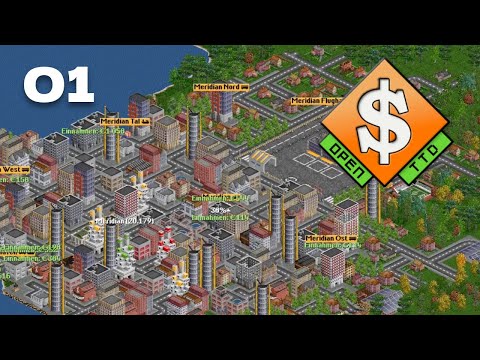 Das erste mal seit Jahren | 01 | OpenTTD | No Commentary uncut Gameplay | De