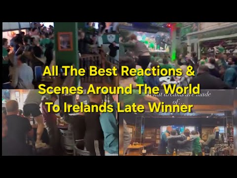 BEST Reactions & AMAZING SCENES Around The World To Ireland & Troy Parrot Late Winner 