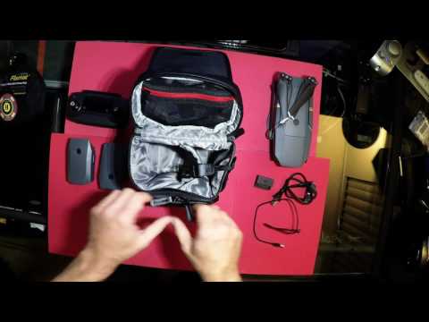 DJI Mavic pečių krepšys video
