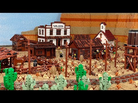 Lego Western Welt Teil 14. - Massiver Baufortschritt