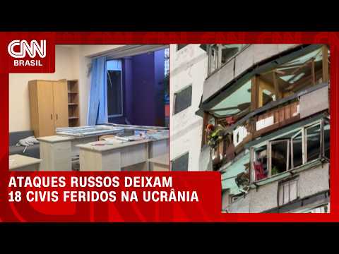 VEJA: Ataque russo destrói prédio residencial, escola e posto de gasolina na Ucrânia | CNN BRASIL