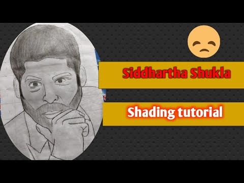How to draw Siddhartha shukla shading tutorial