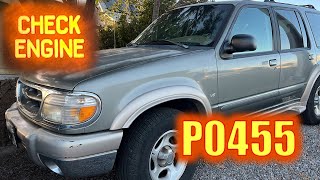 P0455 Ford Explorer Evap Large Leak - Let's fix it!