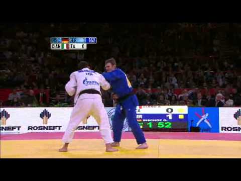 Judo Grand Slam Paris 2012: final -81kg CIANO, Antonio(ITA)  -  BISCHOF, Ole (GER)
