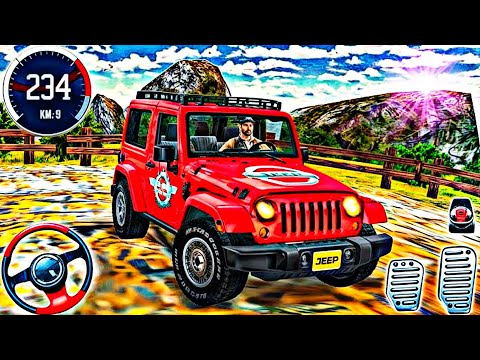 Extreme Jeep Driving Simulator || Offroad SUV 4x4 Hummer Hill Drive ||Unique Games