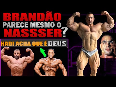 Brandão mostra shape atual insano e é comparado com Nasser El Sombaty