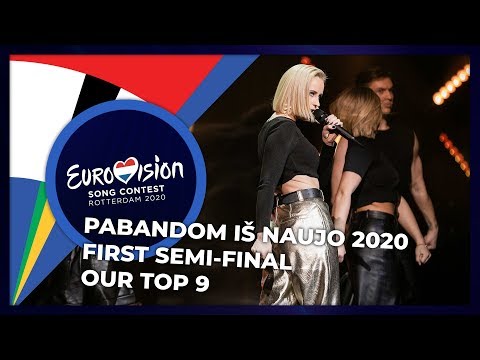 Pabandom iš Naujo 2020 (Lithuania) | First Semi-Final | OUR TOP 9