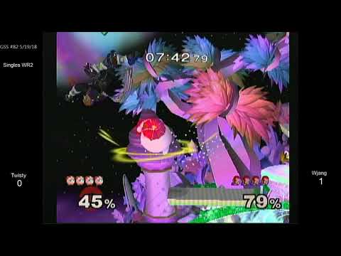 GSS 82 SSBM - Twisty (Jigglypuff) vs. Wjang (Ganondorf) - Melee WR2