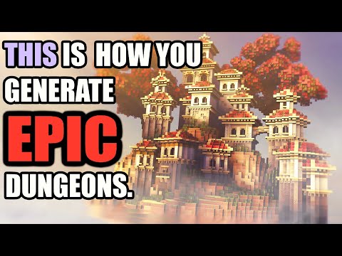 The ULTIMATE Dungeon Generator Tutorial (Jigsaw Block Minecraft)
