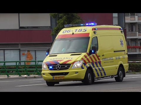 A1 06-185 Ambulance Noord- en Oost Gelderland naar Isala Zwolle! #226
