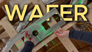 Make It Easy: How I Install Wafer Light Brackets Using a Milwaukee 3 Plane Laser