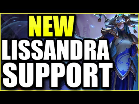 LISSANDRA SUPPORT is the secret tech for Season 12.... (NEW SKIN)