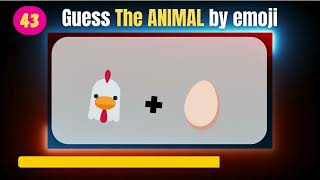 Guess Animal for Emoji | Caramel
