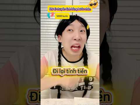 Thế giới di chuyển bằng bước chân #haihuoc #giaitri #shorts