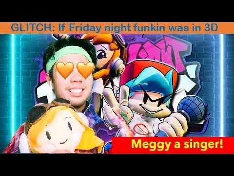 If Friday Night Funkin Was 3D - Animation || Reaction! Meggy a rapper!