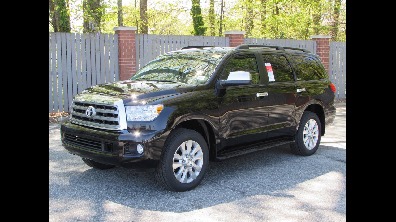 2015 Toyota Sequoia Platinum 4WD Start Up, Exhaust, and In Depth Review