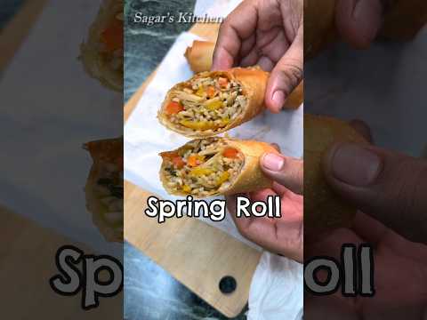 Spring Roll Recipe Super Tasty | स्प्रिंग रोल #Shorts #SpringRollRecipe