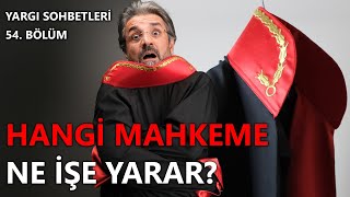 Yargı Sohbetleri 54.Bölüm ~ Hangi Mahkeme Ne İşe Yarar? #hakim #savcı 