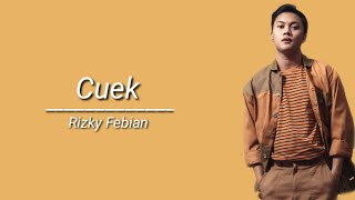 Download lagu Rizky Febian - Cuek (Lirik) mp3