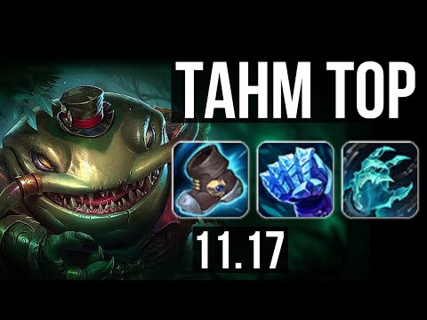 TAHM KENCH vs SETT (TOP) | Rank 2 Tahm, 4/2/11 | TR Grandmaster | v11.17