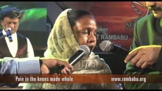 Pain in the knees made whole Tatanagar Crusade