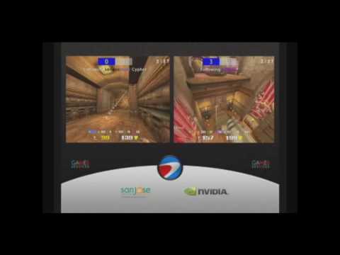 seriousrazer Cypher versus k1llsen ESWC 2008 Final part1