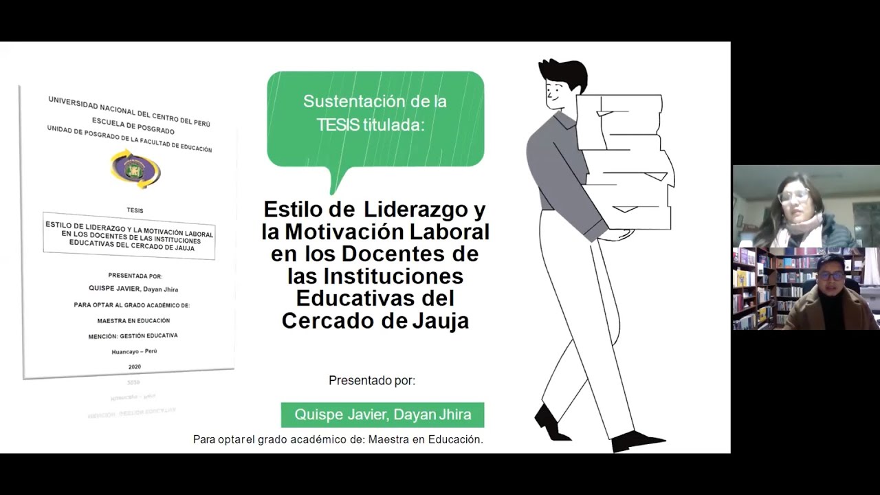 Asesoría para Sustentación de Tesis (Sesión 1) Dayana - UPG - UNCP