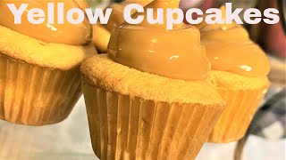 Yellow Cupcakes | Box Cake Mix Hack | Tastes Homemade
