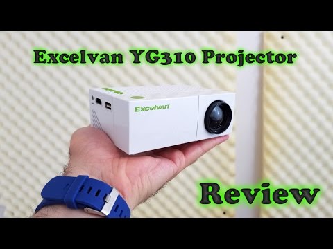 YG310 LED Projector REVIEW - Small and Cheap!