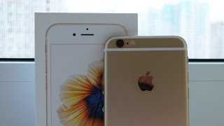 Apple iPhone 6s Plus 64GB Gold (MKU82) - відео 9