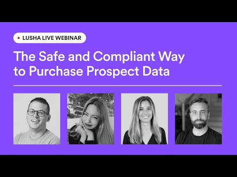 The Safe and Compliant Way to Purchase Prospect Data video thumbnail