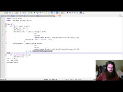 Lets Code Python Graphical Rock Paper Scissors With Tkinter