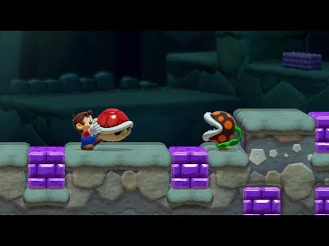 Super Mario Maker 2 🔧 Crystal Block Cave 🔧 by Saauna