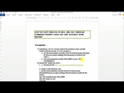 Jmeter Advanced Tutorial - 2 How to Run Jmeter Scripts using ANT through command prompt (Part II)