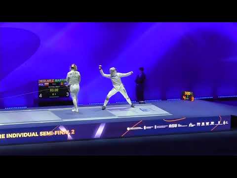 European Championships 2023 U23WS - L4 - Zuzanna Cieslar POL v Sabina Martis ROU