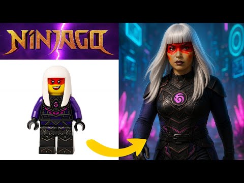 What if LEGO Ninjago Characters from Masters Spinjitzu: Crystalized were Real | Part 6